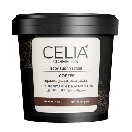 CELIA BODY SUGAR SCRUB COFFEE 600 g