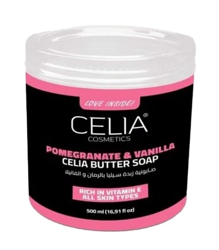 CELIA POMEGRANATE & VANIILA CELLIA BUTTER SOAP 500 ml