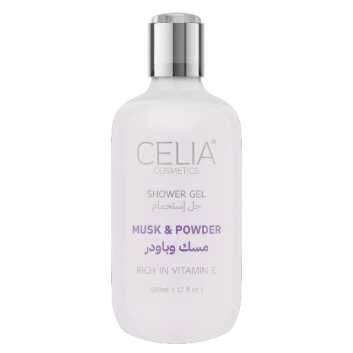 CELIA SHOWER GEL MUSK & POWDER 500ml