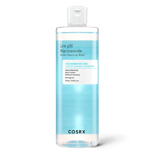 COSRX Low pH Niacinamide Micelaar Cleansing Water 400 mL كوزركس مزيل مكياج بدرجة حموضة منخفضة 400 مل