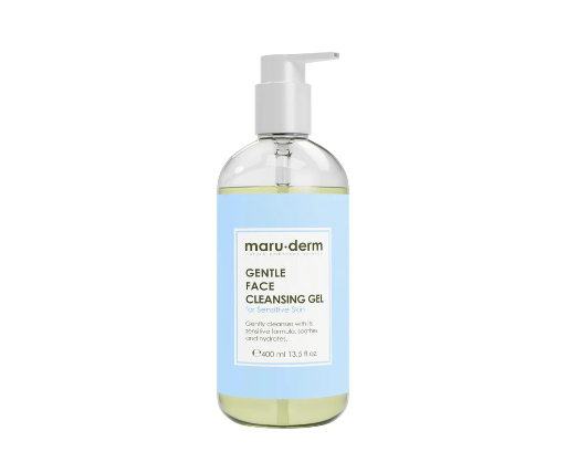 maru.derm GENTLE FACE CLEANSING GEL 400 ml مارو.ديرم غسول جل لطيف للبشرة الحساسة - 400 مل 