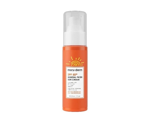 maru.derm SPF50+ MINERAL FILTER SUN CREAM 50 ml