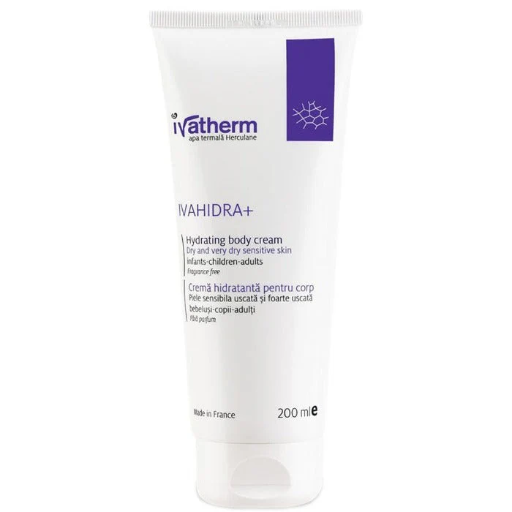 ivatherm Ivahidra+ EMOLLIENT BODY CREAM 200 ml ايفاثيرم كريم مرطب للجسم 200 مل