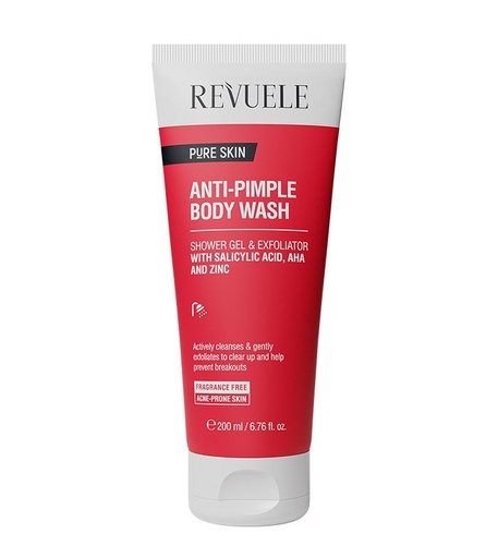 REVUELE PURE SKIN ANTI-PIMPLE BODY WASH 200 ml