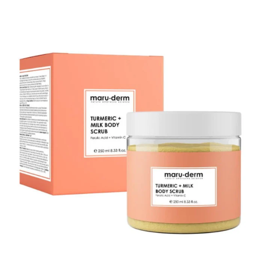 maru.derm TUMERIC + MILK BODY SCRUB 250 ml