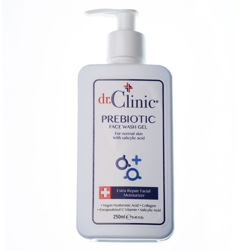 dr.Clinic PREBIOTIC FACE WASH GEL FOR normal skin With salicylic acid 250ml