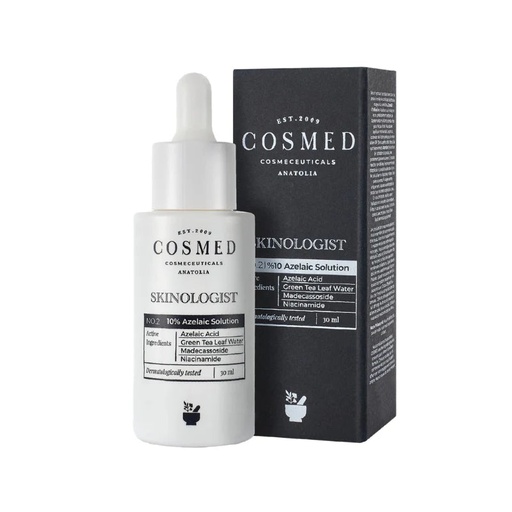 COSMED NO.2 | 10% Azelaic Solution 30 ml كوزميد سيروم ازيلك اسيد 30 مل