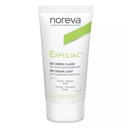 noreva EXFOLIAC Anti-imperfection cream tinted 30ml