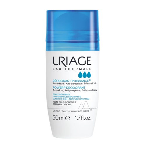 uriage power deodorant 50ml يورياج باور مزيل تعرق 50 مل