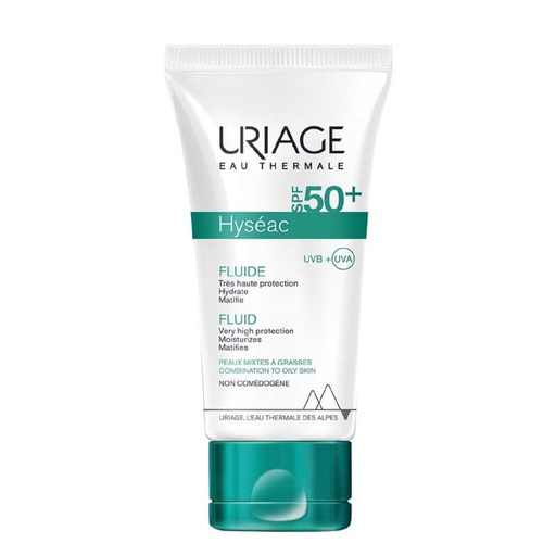 uriage hyseac fluid spf 50 50ml
