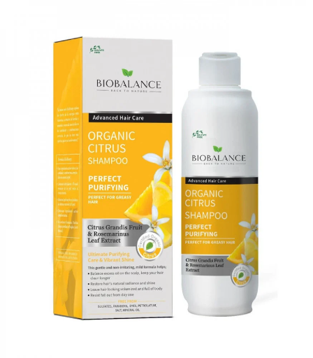 biobalance organic citrus shampoo