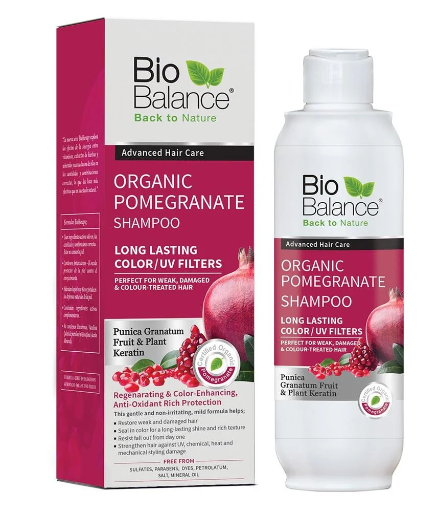 biobalance organic pomegranate shampoo