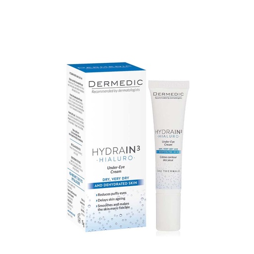 DERMEDIC hydrain جل مرطب بالهاليرونك اسيد حول العين