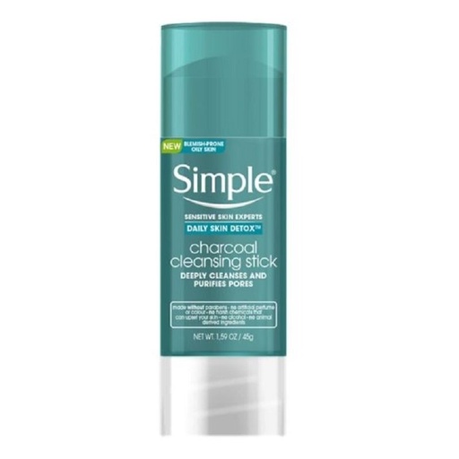 Simple charcole cleansing stick 45g
