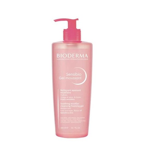bioderma sensibio gel moussant 500ml