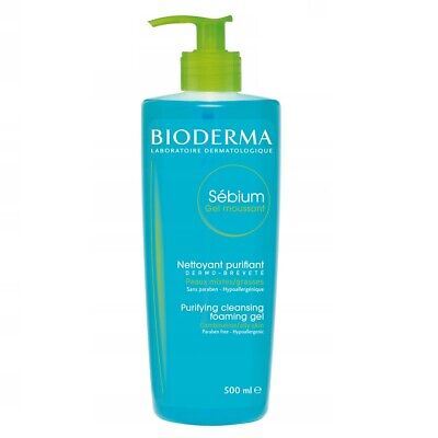 bioderma sebium gel moussant 500ml