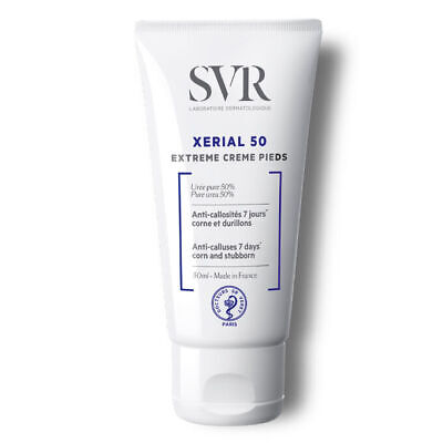 svr xerial 50 pure urea 50%+ salicylic acid 50ml اس في ار كريم يوريا 50% للأقدام - 50 مل