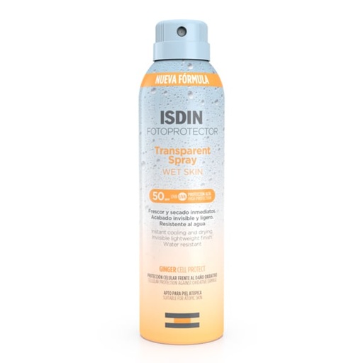 ISDIN واقي شمس +50 بخاخ شفاف
