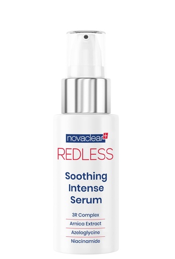 novaclear redless soothing intense serum 30ml نوفاكلير ريدليس سيروم مكثف ومهدئ 30 مل