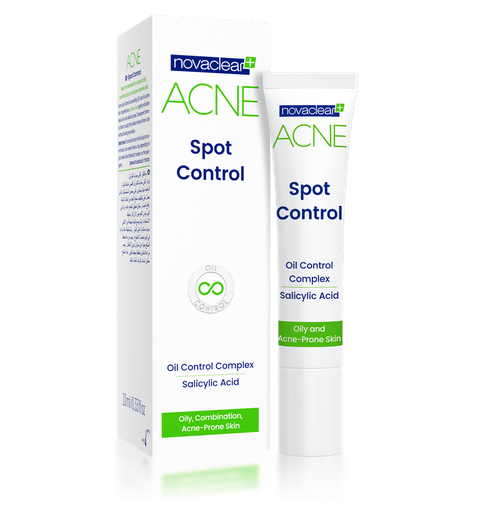 novaclear acne spot control 10ml نوفا كلير كريم التحكم بحب الشباب 10 مل