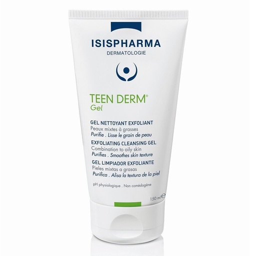 isispharma teen derm gel 150ml ايزيس فارما تيين ديرم جل 150 مل