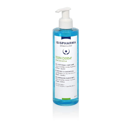 isispharma teen derm gel sensitive 250ml ايزيس فارما تيين ديرم جيل سنستف 250 مل