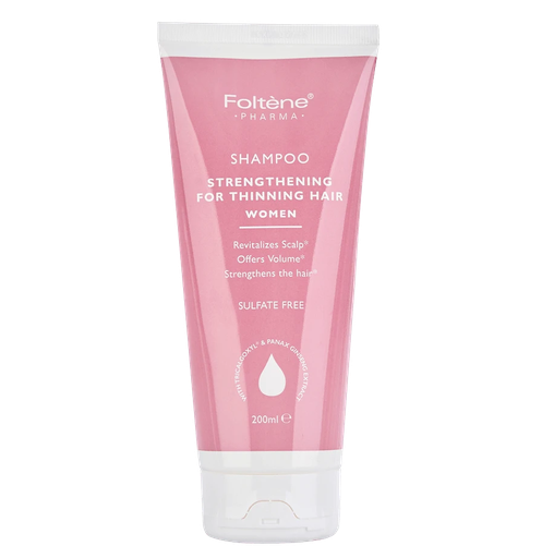 foltene strengthening for thinning hair women shampoo 200ml