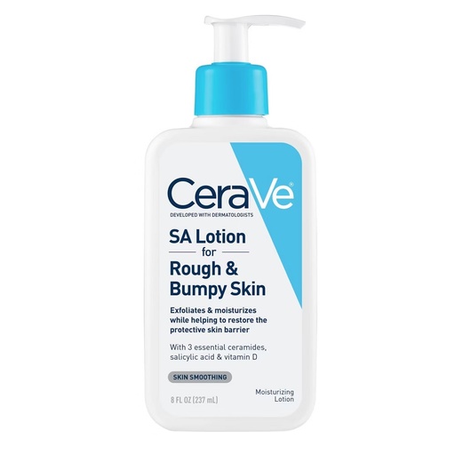 cerave sa lotion for rough and bumpy skin 237ml