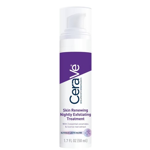cerave skin renewing nightly exfoliating treatment 50ml