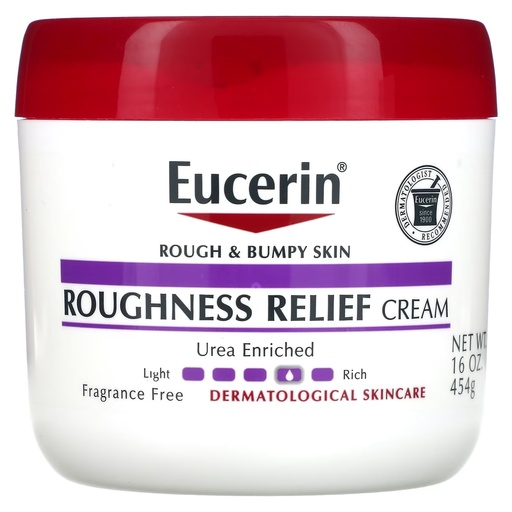 Eucerin roughness relief cream urea enriched 454g