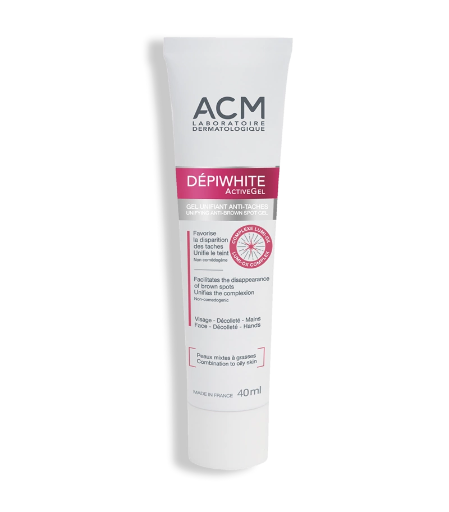 acm depiwhite activegel anti brown spot gel 40ml اي سي ام كريم مضاد للبقع البنية - 40 مل