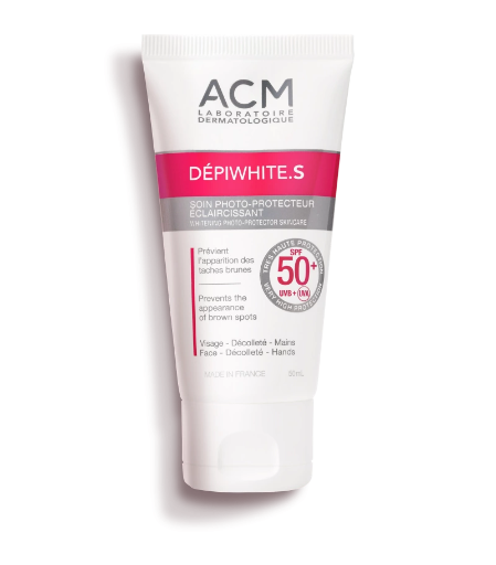 acm DEPIWHITE S whitening photo protector SPF50 50ml اي سي ام كريم الواقي من الشمس - 50 مل