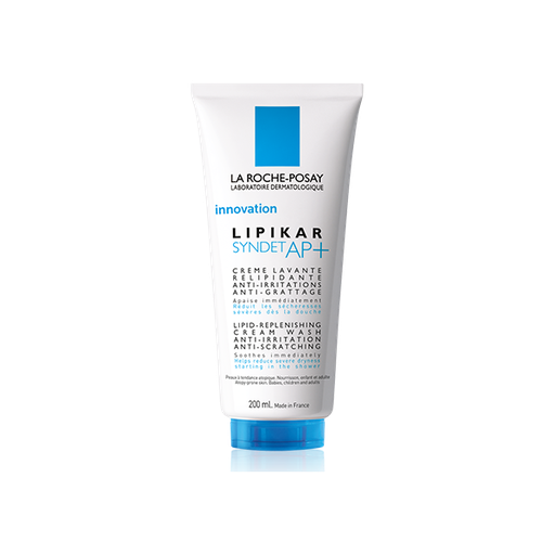 LA ROCHE-POSAY LIPIKAR syndet +AP 200ml لاروش بوزيه غسول للبشرة الحساسه و الجافه 200 مل