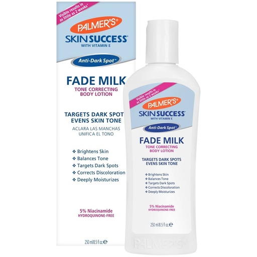 palmers fade milk 250ml