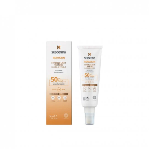 sesderma repaskin invisible light texture spf 50 50ml