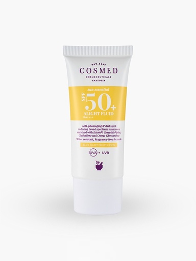 COSMED Sun essential Alight spf50+fluid 30ml  كوزميد واقي شمس سائل 50+ 30 مل