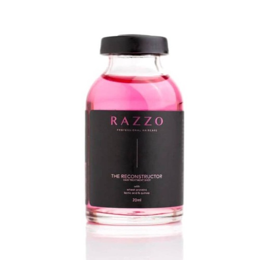 razzo the reconstructor hair treatment shot 20ml رازو أمبولة لإعادة بناء الشعر - 20 مل