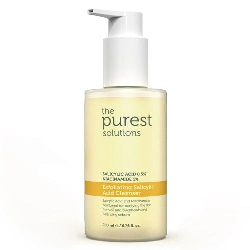 the purest solution exfoliating salicylic acid cleanser 200ml