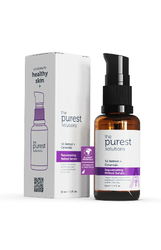 the purest 1% retinol + ceramide ذا بيورست سيروم ريتنول 1% مع سيراميد - 30 مل