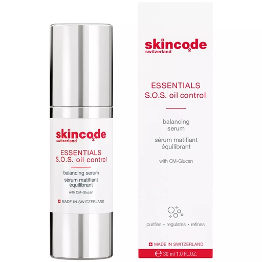 skincode essentials S.O.S. oil control balancing serum 30ml