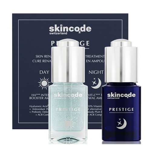 skincode prestige skin renaissance ampoule treatment 15ml *2pcs