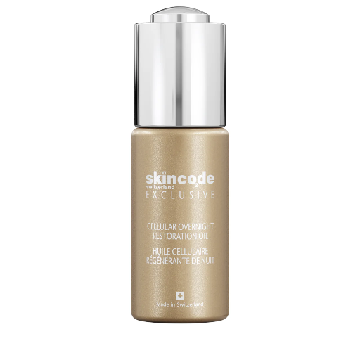 skincode exclusive cellular overnight restoration oil 30ml