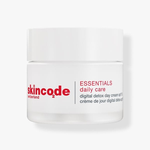 skincode essentials daily care digital detox day cream spf15 50ml