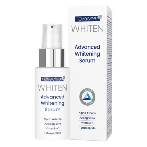 novaclear advanced whitening serum 30ml نوفاكلير سيروم التبييض المتقدم 30 مل