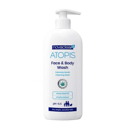 novaclear face and body wash 500ml نوفاكلير غسول للوجه والجسم 500 مل