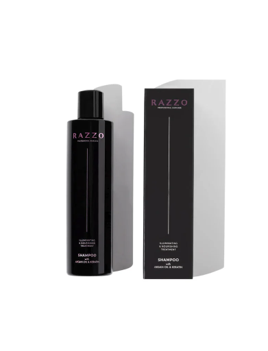 RAZZO SHAMPOO 1000 ml رازو شامبو العلاج المغذي والمضيء 1000 مل