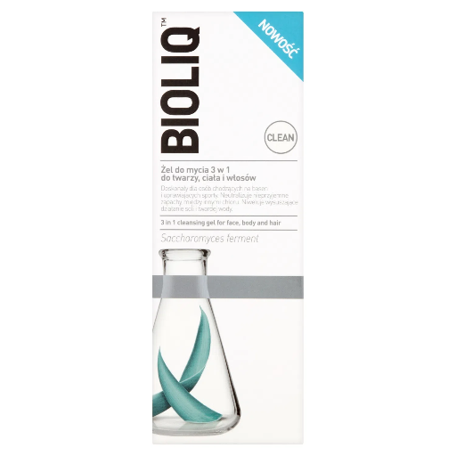 BIOLIQ 3 IN 1 cleansing gel for face, body and hair 180 ml