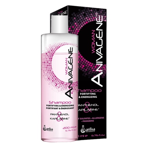 ANIVAGENE Shampooing FORTIFIANT & ENERGISANT 200 ml انيفاجين شامبو منقي و مقوي 200 مل